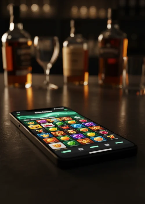 420 Casino mobile PWA interface showcasing slots and live dealer games optimized for mobile players.